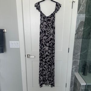 Flynn Skye off the shoulder maxi dress